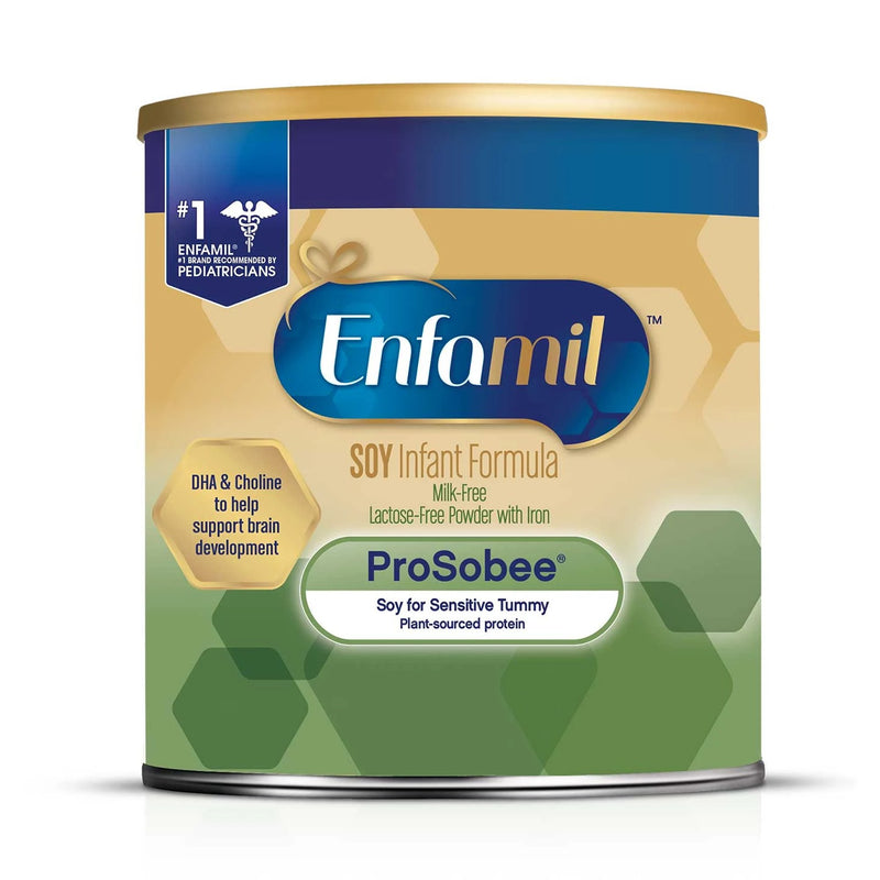 Enfamil® ProSobee® Infant Formula Unflavored 12.9 oz. Can Powder Soy Lactose Intolerance (462483_EA) 1/EA