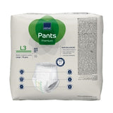 Abena® Premium Pants L3 Unisex Adult Absorbent Underwear Pull On with Tear Away Seams Large Disposable Heavy Absorbency (1218235_CS) 90/CS