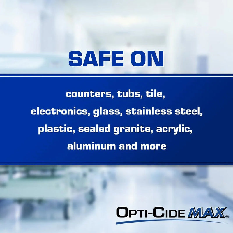Opti-Cide® Max Surface Disinfectant Cleaner Premoistened Alcohol Based Manual Pull Wipe 160 Count Canister Alcohol Scent NonSterile (1100339_CT) 1/CT