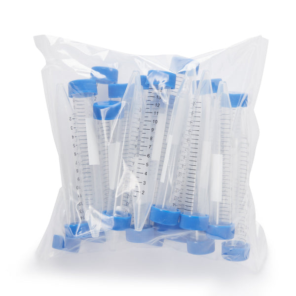 McKesson Centrifuge Tube Plain 15 mL Screw Cap Polypropylene Tube (1082079_CS) 500/CS