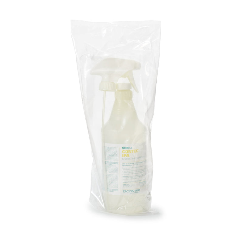 Contec® Sterile 70% IPA Surface Disinfectant Cleaner Alcohol Based Trigger Spray Liquid 32 oz. Bottle Alcohol Scent Sterile (885444_CS) 12/CS