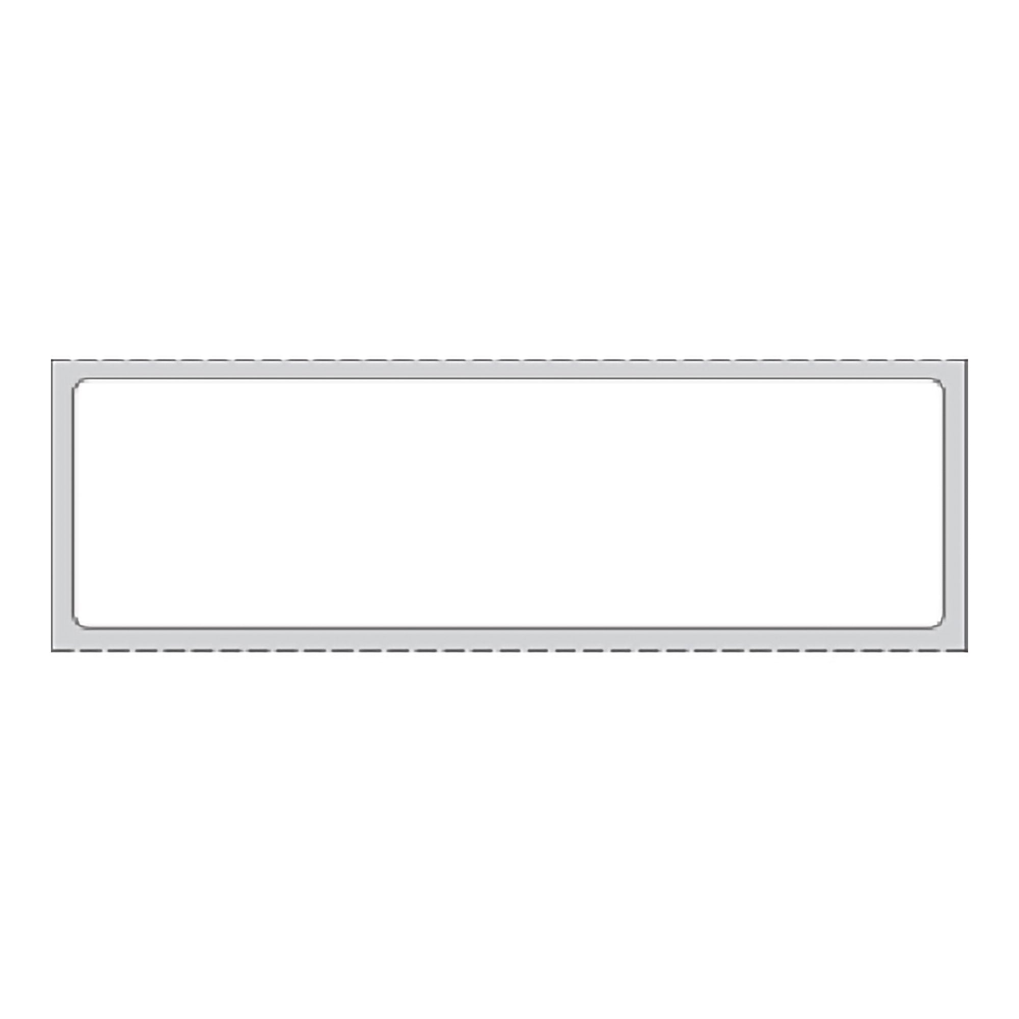 pdc® Blank Label Thermal Label White Paper 1 X 3-1/2 Inch (985343_RL ...