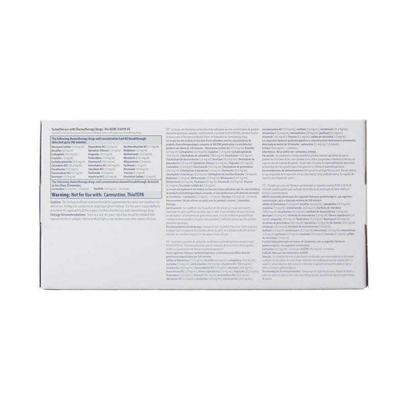 Purple Nitrile® Exam Glove Medium NonSterile Nitrile Standard Cuff Length Textured Fingertips Purple Chemo Tested (365061_CS) 1000/CS