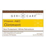 Geri-Care® A & D Ointment 5 Gram Individual Packet Unscented Ointment (1220889_CS) 864/CS