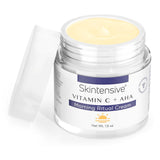 Skintensive® Vitamin C + AHA Morning Ritual Cream Facial Moisturizer 1.6 oz. Jar Unscented Cream (1267987_CS) 12/CS