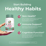 Mary Ruth's® Organic Women's Multivitamin Supplement Vitamin A / C / D / E 450 mcg - 20 mg - 6 mcg - 7 mg Strength Gummie 60 Per Bottle Strawberry Flavor (1271765_EA) 1/EA