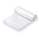 Colonial Bag Trash Bag 15 gal. Clear HDPE 11 Mic. 24 X 33 Inch X-Seal Bottom Coreless Roll (861373_CS) 1/CS