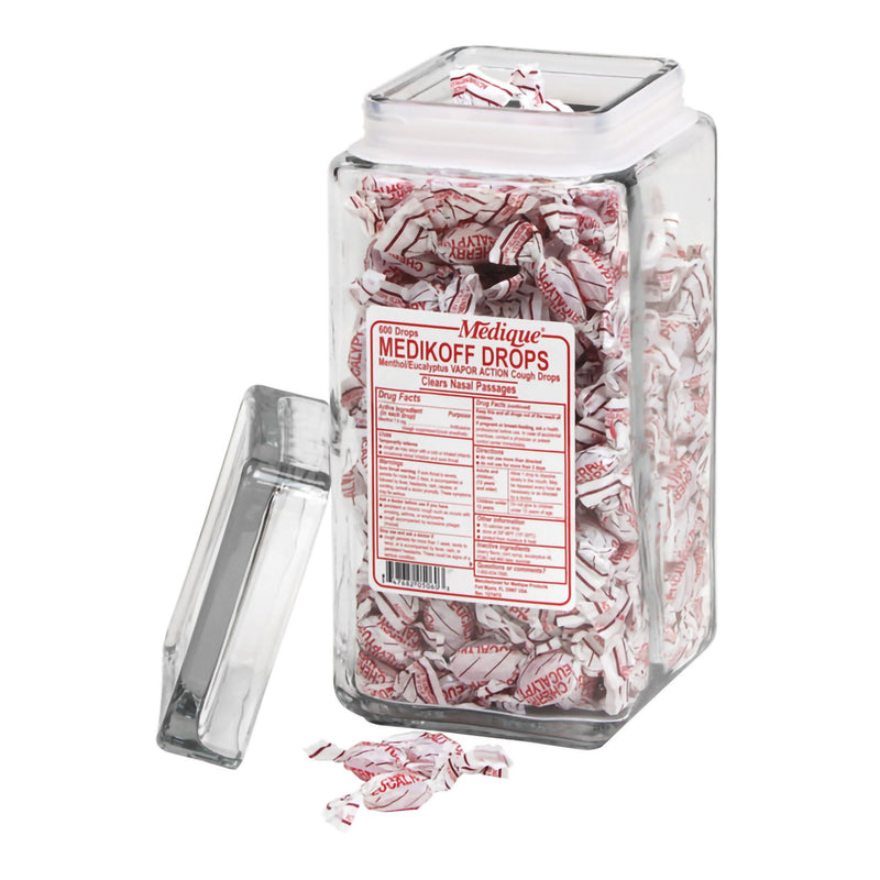 Medikoff® Cold and Cough Relief 7.6 mg Strength Lozenge 600 per Jar (1240406_BX) 600/BX