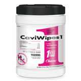 CaviWipes1™ Surface Disinfectant Premoistened Manual Pull Wipe 160 Count Canister Unscented NonSterile (826199_CS) 1920/CS
