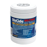 DisCide® Ultra Surface Disinfectant Cleaner Premoistened Quaternary Based Manual Pull Wipe 60 Count Canister Herbal Scent NonSterile (1159344_CN) 60/CN