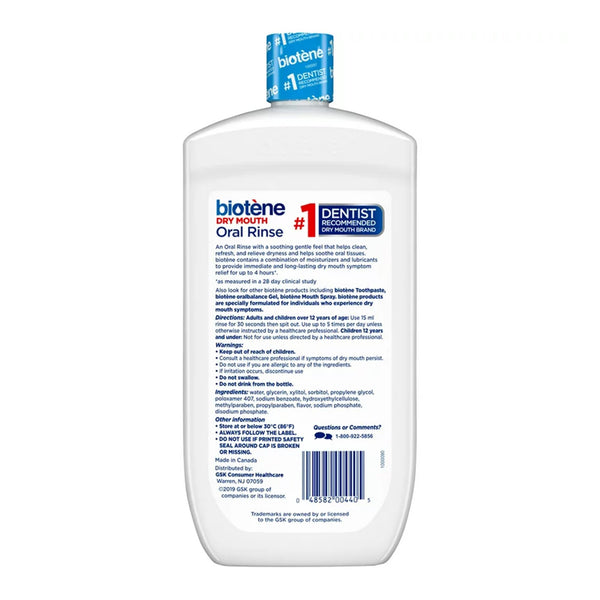Biotene® Mouth Moisturizer 33.8 oz. Liquid (1230521_EA) 1/EA