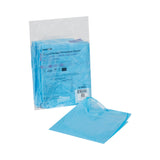 McKesson Chemotherapy Procedure Gown Large Blue NonSterile AAMI Level 2 / ASTM D6978 Disposable (1177928_CS) 30/CS