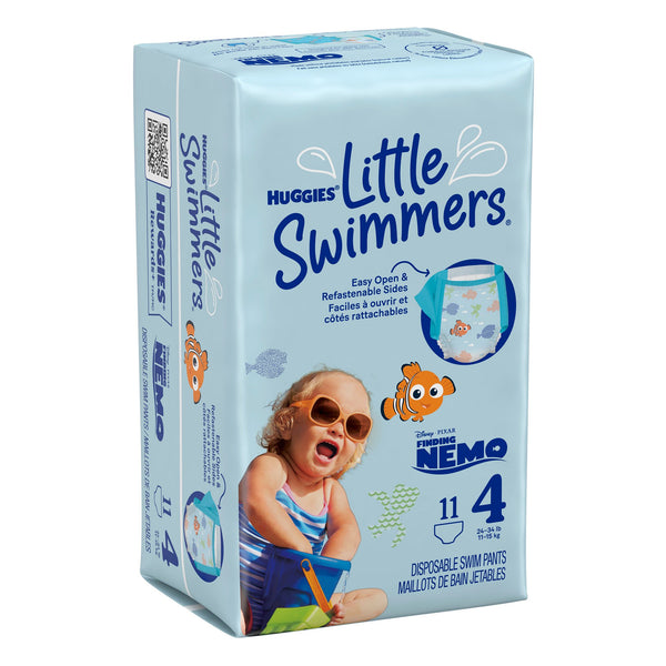 Huggies® Little Swimmers® Unisex Baby Swim Diaper Size 4 Disposable Heavy Absorbency (812721_CS) 88/CS