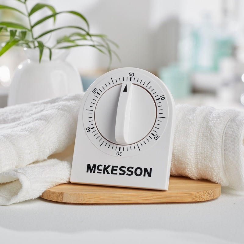 McKesson Mechanical Timer Count Down 60 Minutes Dial Display (476695_EA) 1/EA