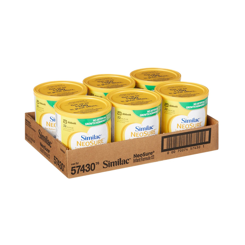 Similac® NeoSure® Infant Formula Unflavored 13.1 oz. Can Powder Premature (455858_EA) 1/EA