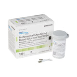 McKesson TRUE METRIX® PRO Blood Glucose Test Strips 100 Strips per Pack (960297_CS) 1200/CS