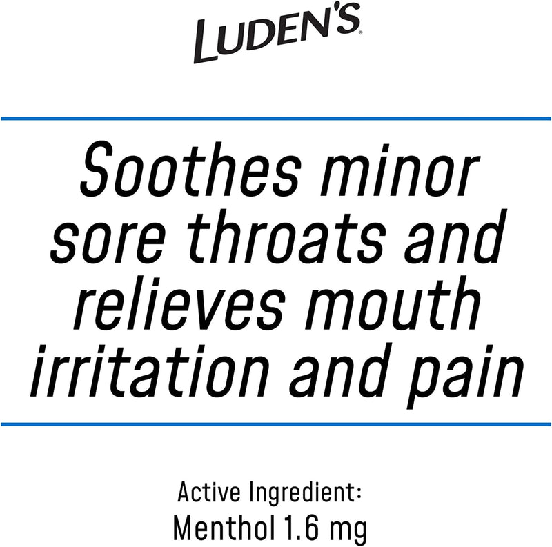 Luden's® Sore Throat Relief 3.2 mg Strength Lozenge 30 per Bag (1211521_BG) 30/BG