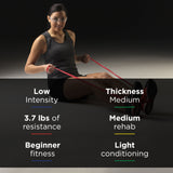 TheraBand® Exercise Resistance Band Red 4 Inch X 25 Yard Medium Resistance (480032_EA) 1/EA
