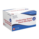 Dynarex® Conforming Bandage 3 Inch X 4-1/10 Yard 1-Ply Sterile 1 per Pouch (1049578_EA) 1/EA