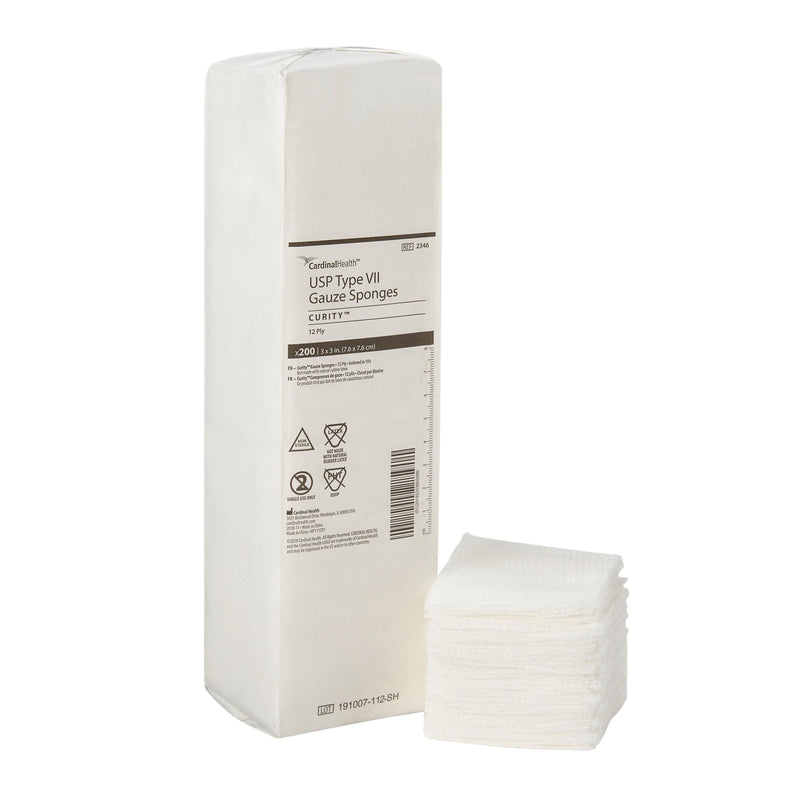Curity™ Gauze Sponge 3 X 3 Inch 12-Ply NonSterile 200 per Pack (10212_BG) 200/BG