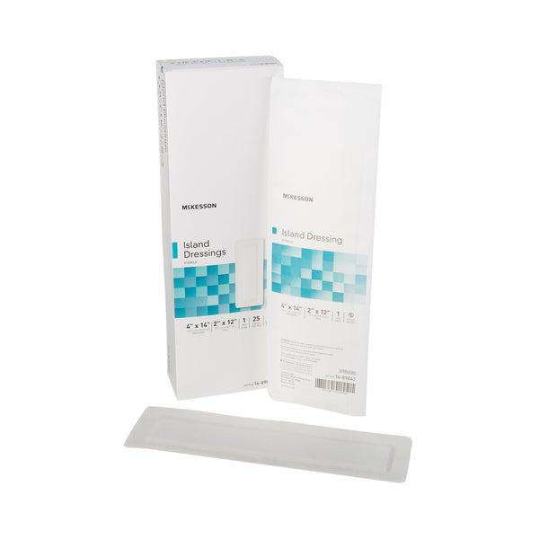 McKesson Island Dressing 4 X 14 Inch Rectangle Sterile (488927_EA) 1/EA