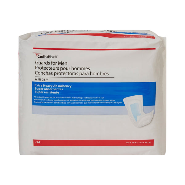 Sure Care™ Bladder Control Pad 6-1/2 X 13 Inch Heavy Absorbency Polymer Core One Size Fits Most (731699_BG) 14/BG
