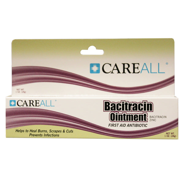 CareALL® First Aid Antibiotic Bacitracin Ointment 1 oz. Tube (874273_EA) 1/EA