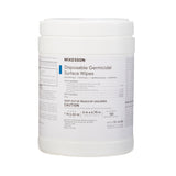 McKesson Surface Disinfectant Premoistened Manual Pull Wipe 160 Count Canister Alcohol Scent NonSterile (880563_BX) 1/BX