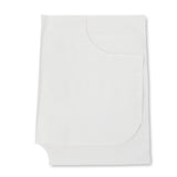 McKesson Exam Cape White One Size Fits Most Front / Back Opening Without Closure Unisex Disposable (201063_CS) 100/CS