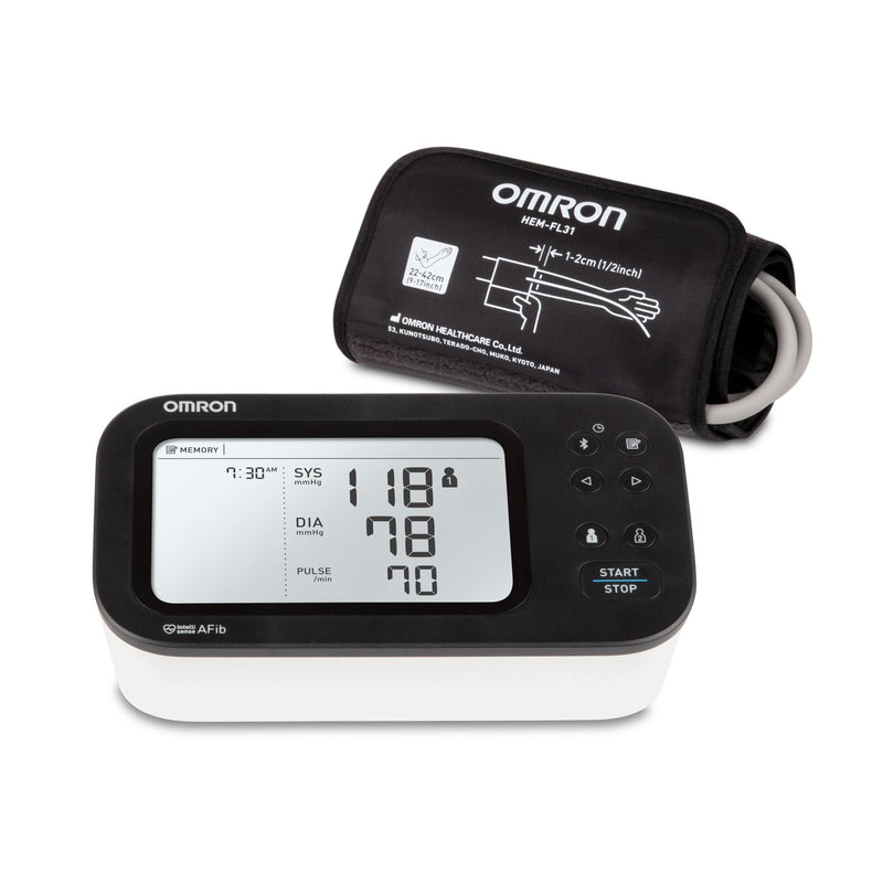 Omron 7 Series® Digital Blood Pressure Monitor Adult Cuff Nylon Cuff 9 to 17 Inch Desk Model (1269742_EA) 1/EA