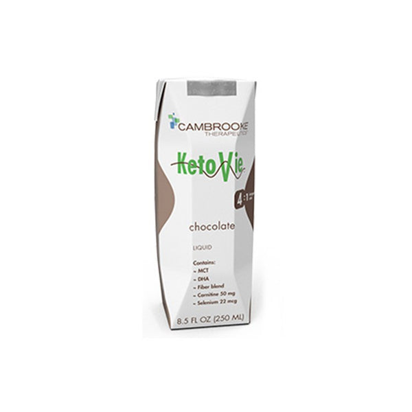 KetoVie® 4:1 Oral Supplement Chocolate Flavor Liquid 8.5 oz. Carton (1100362_EA) 1/EA