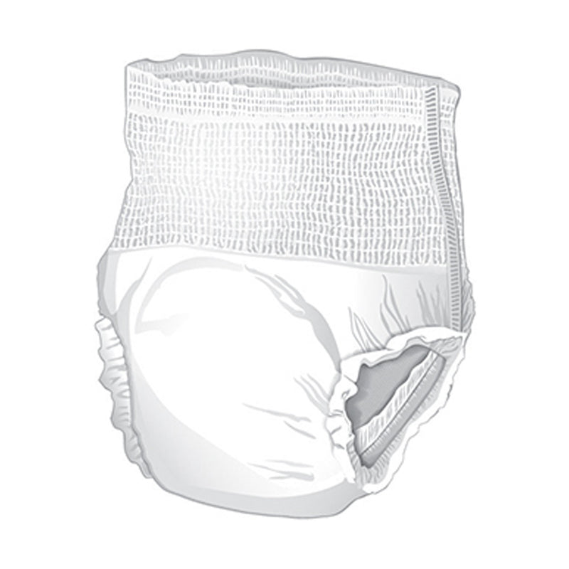 McKesson Unisex Adult Absorbent Underwear Pull On with Tear Away Seams Large Disposable Moderate Absorbency (1123833_BG) 18/BG