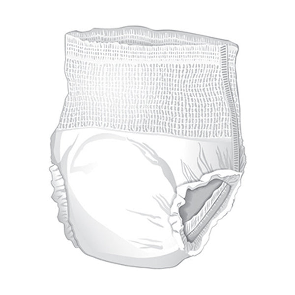 McKesson Unisex Adult Absorbent Underwear Pull On with Tear Away Seams Large Disposable Moderate Absorbency (1123833_CS) 72/CS