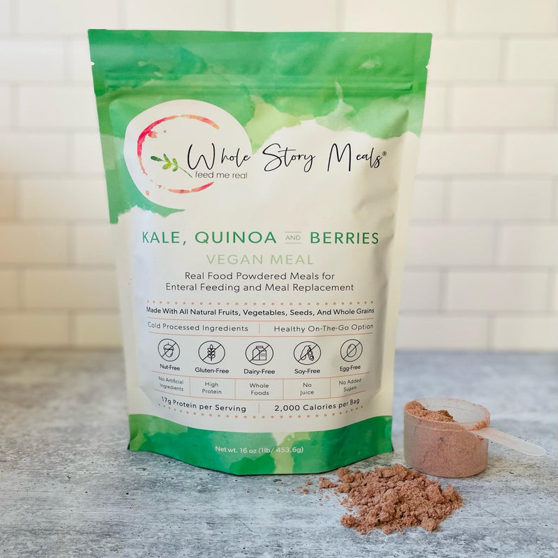 Whole Story Meals Oral Supplement Kale Quinoa Berry Flavor 16 oz. Pouch Powder (1223928_CS) 30/CS