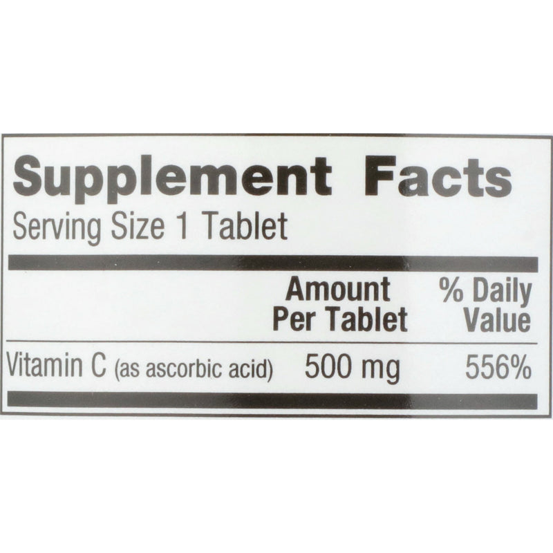 Geri-Care® Vitamin C Supplement Ascorbic Acid 500 mg Strength Tablet 500 per Bottle (689197_BT) 1/BT
