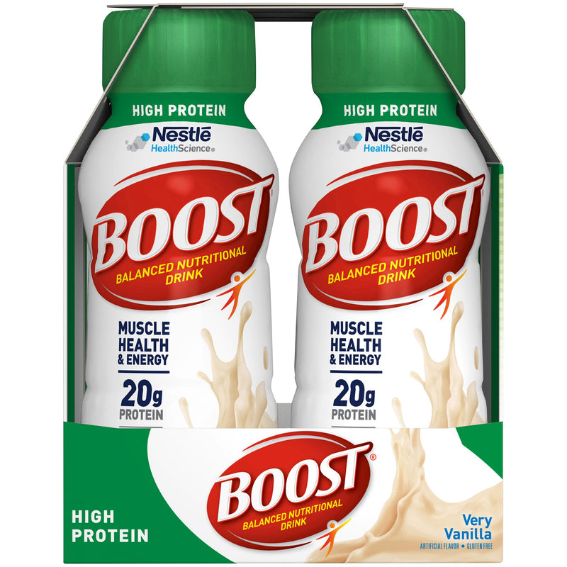 Boost® High Protein Oral Supplement Very Vanilla Flavor Liquid 8 oz. Bottle (778933_EA) 1/EA