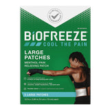 Biofreeze® Topical Pain Relief 5% Strength Menthol Patch 5 per Box (1223463_BX) 5/BX