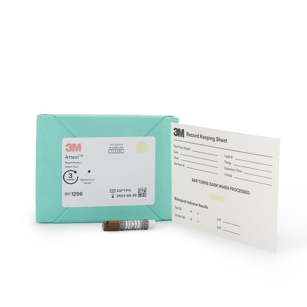 Attest™ Rapid Readout Sterilization Biological Indicator Pack Steam (310144_CS) 25/CS