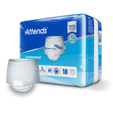 Attends® Unisex Adult Absorbent Underwear Pull On with Tear Away Seams Large Disposable Heavy Absorbency (738816_CS) 72/CS