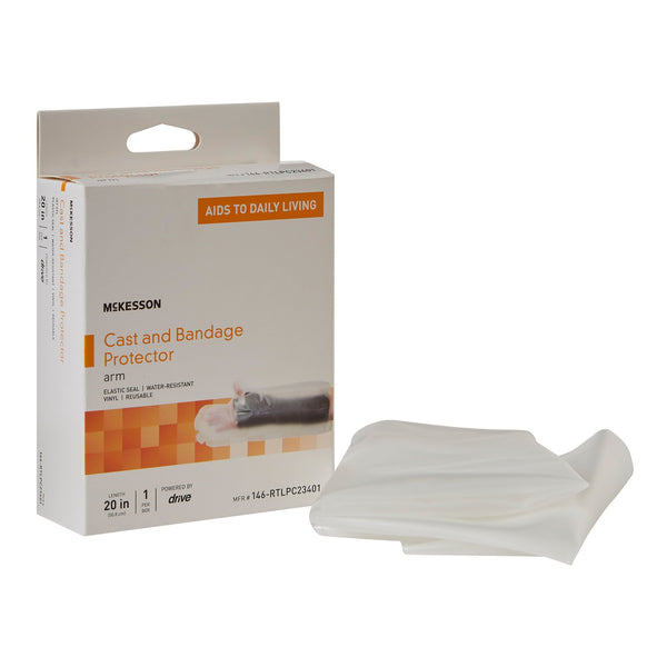 McKesson Arm Cast Protector One Size Fits Most Polyvinyl 20 Inch (1103360_CS) 50/CS