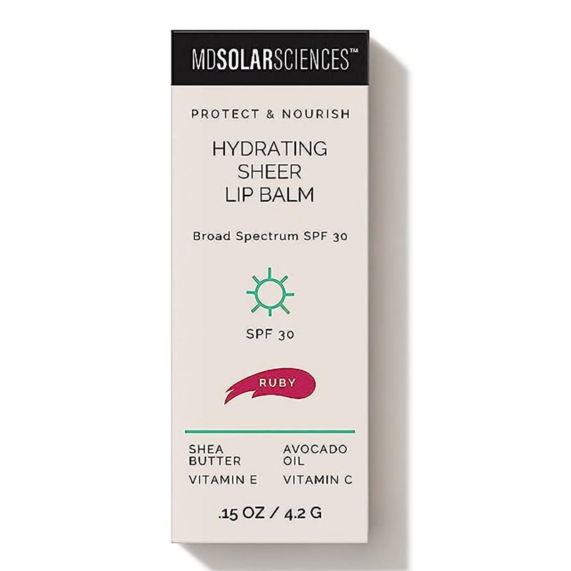 MDSolarsciences™ Hydrating Sheer SPF 30 Tinted Lip Balm with Sunscreen 0.15 oz. Tube (1230949_EA) 1/EA