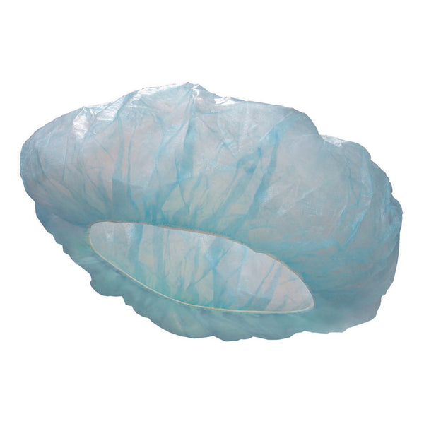 McKesson Bouffant Cap Blue Elastic Closure (237326_BX) 100/BX