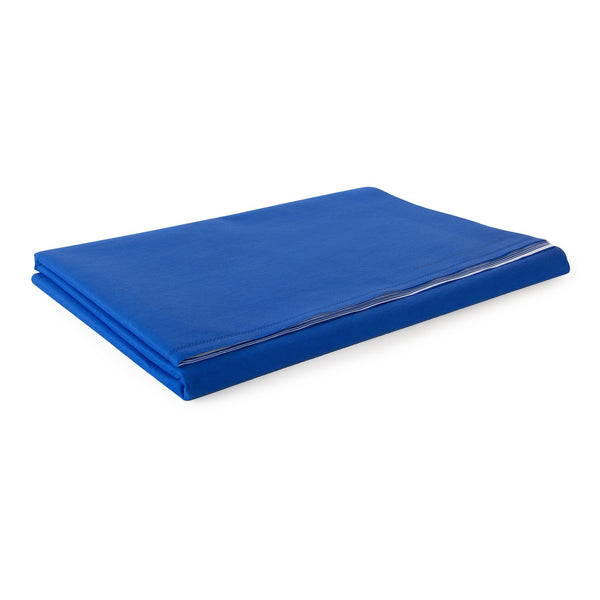 McKesson Sterilization Wrap White / Blue 45 X 45 Inch Dual Layer SMS Polypropylene (1243673_CS) 48/CS