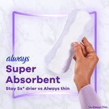 Always® Anti-Bunch XTra Protection Feminine Pad Regular Absorbency (1232988_BX) 48/BX