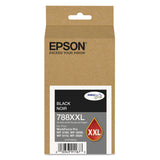 Epson® T788XXL120 (788XXL) DURABrite Ultra XL PRO High-Yield Ink, Black (EPST788XXL120) Each