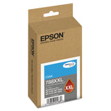 Epson® T788XXL220 (788XXL) DURABrite Ultra XL PRO High-Yield Ink, Cyan (EPST788XXL220) Each