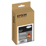 Epson® T788XXL120 (788XXL) DURABrite Ultra XL PRO High-Yield Ink, Black (EPST788XXL120) Each