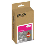 Epson® T788XXL320 (788XXL) DURABrite Ultra XL PRO High-Yield Ink, Magenta (EPST788XXL320) Each