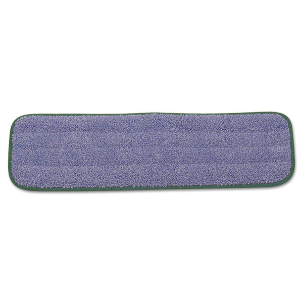 Rubbermaid® Commercial Microfiber Wet Mopping Pad, 18.5" x 5.5" x 0.5", Green, 12/Carton (RCPQ410GRECT) Case of 12