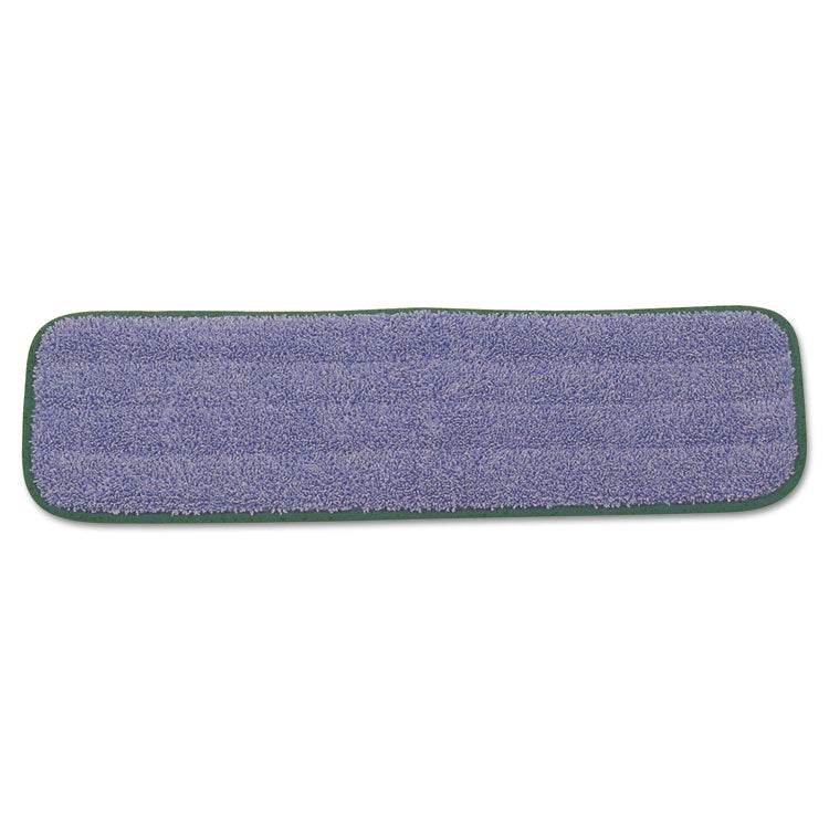 Rubbermaid® Commercial Microfiber Wet Mopping Pad, 18.5" x 5.5" x 0.5", Green, 12/Carton (RCPQ410GRECT) Case of 12